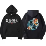 Kanye West Chinese Characters White Hoodies