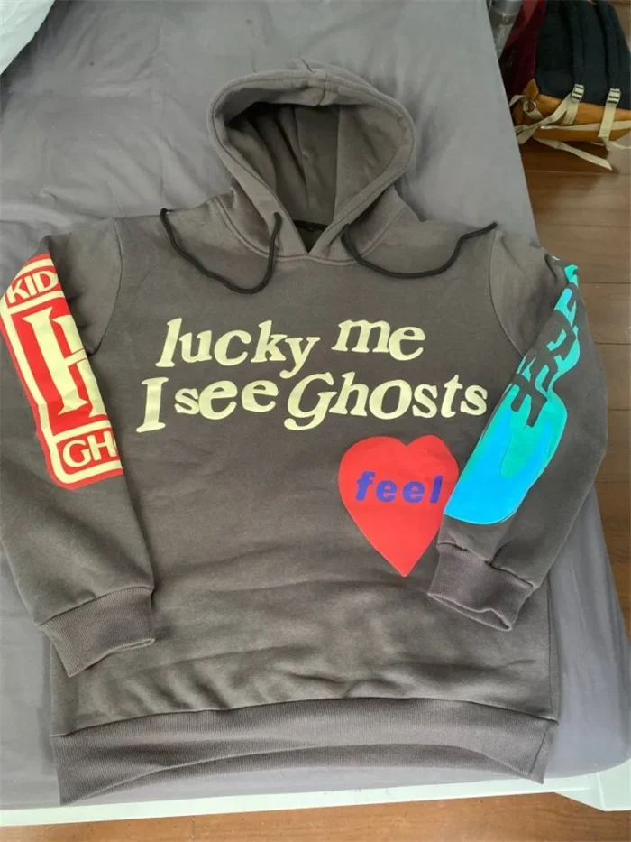 Kanye West Hoodie Lucky Me I See Ghost