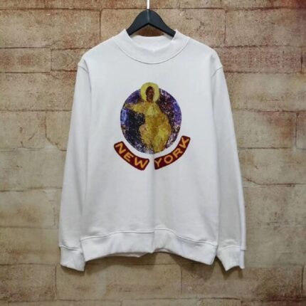 Kanye West Jesus Is King New York White Sweatshirt