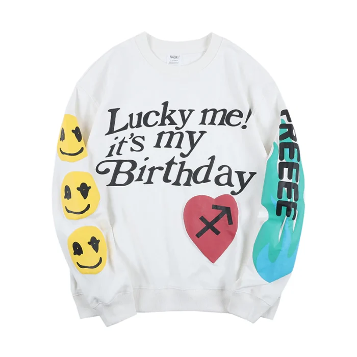 Kanye West Lucky me Its My Birthday Sweatshirt