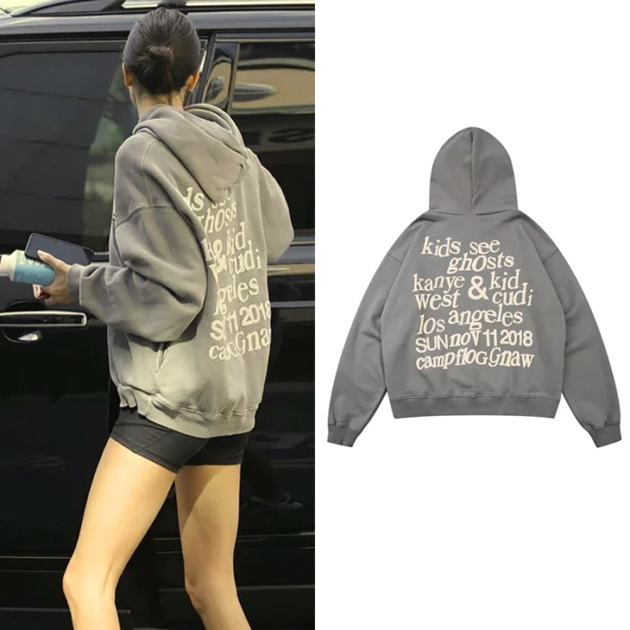 Kanye West Pullover Fleece Hoodie