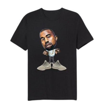 Retro Character Kanye West T-Shirt