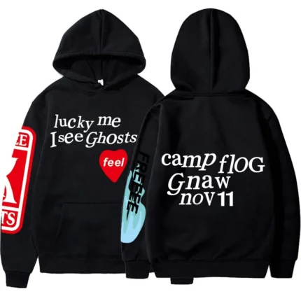 Kanye West Graffiti Lucky Me I See Ghosts Hoodies