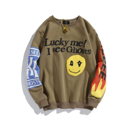 Kendall Jenner Lucky me I see ghosts Sweatshirt