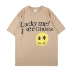 Lucky Me I See Ghost Smiley T-Shirt